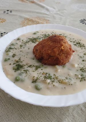 Borsós-sárgababhüvely főzelék recept fotója