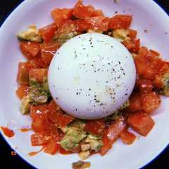 Una foto de Ensalada de Burrata