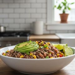 A picture of Quinoa and Pinto Beans Recipe.
