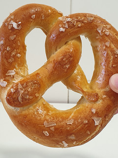 Una foto de Pretzel casero