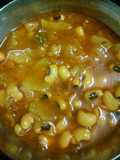 White rongi aalo ki sabzi