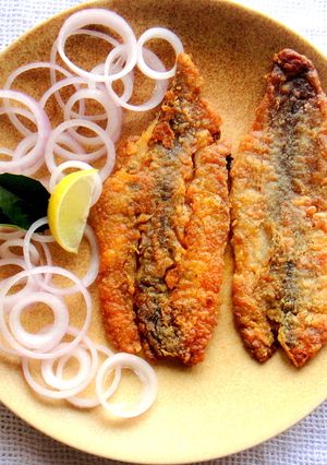 A picture of Bombil/Bombay Duck Fry.