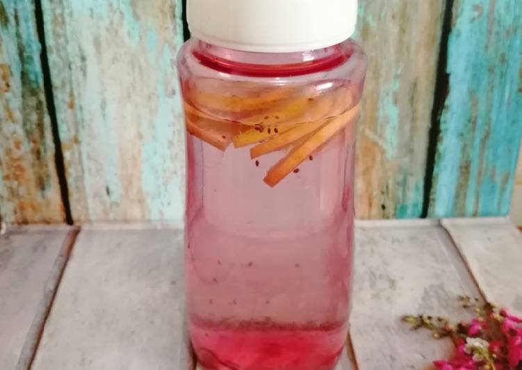 Cara olah Infused water , Bisa Manjain Lidah