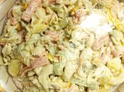 A picture of potato carrot salad