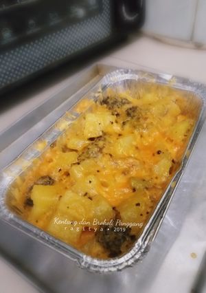 Foto resep Kentang dan Brokoli Panggang