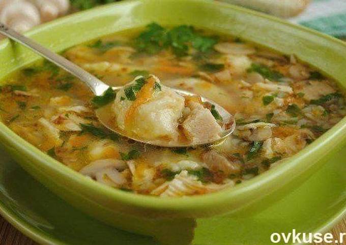 куриный суп с картофельными галушками - рецепт с фотографиями - Patee. Рецепты