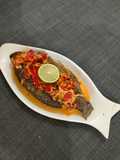 Ikan nila/Tilapia goreng sambel jahe