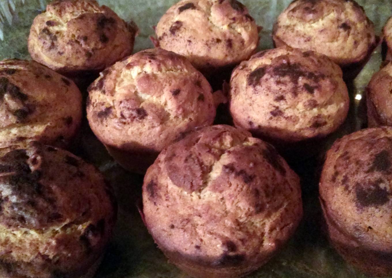 peanut butter banana muffins