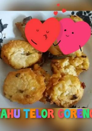 Foto resep Tahu Telur Goreng (lauk simple dadakan)