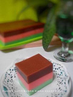 Foto resep Puding lapis