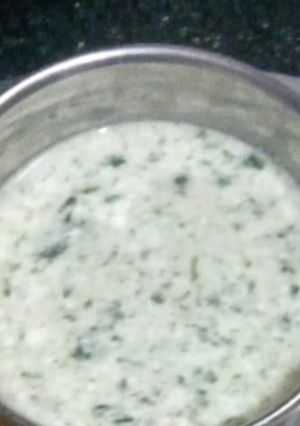 बथुए का रायता (bathue ka rayta recipe in hindi) रेसिपी मुख्य फोटो