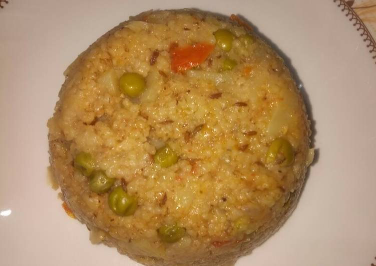 How to Prepare Any-night-of-the-week Dalia upma