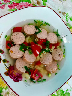 Foto resep Sop Sosis Macaroni