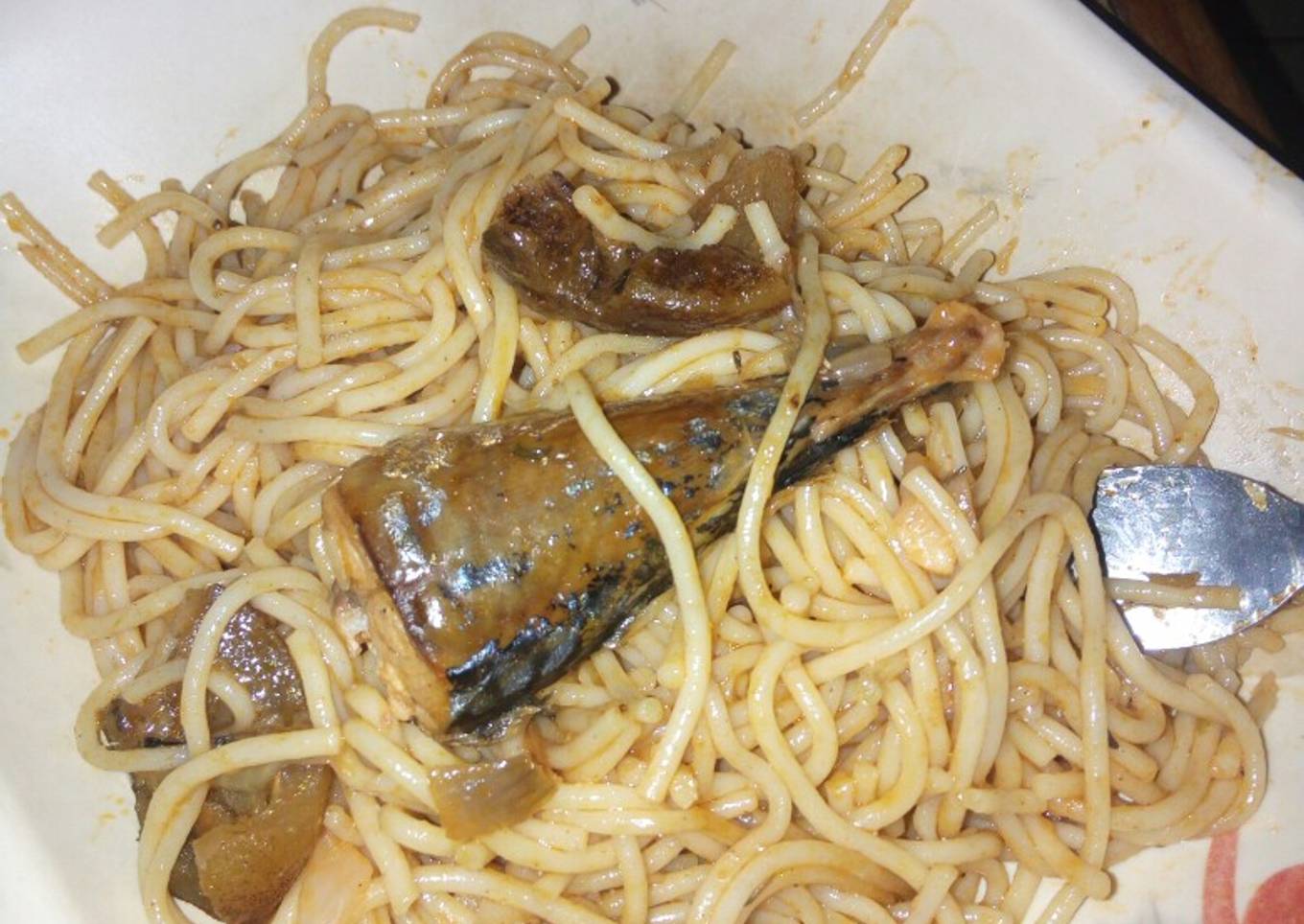 Jollof spagetti