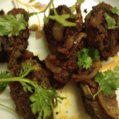 A picture of Stuffed bitter gourd recipes.