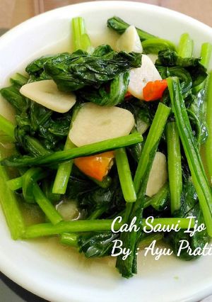 Foto resep Cah sawi ijo