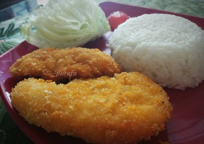 Chicken Katsu mudah simpel