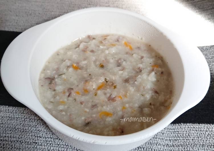 Bubur Ati Wortel Slow Cooker