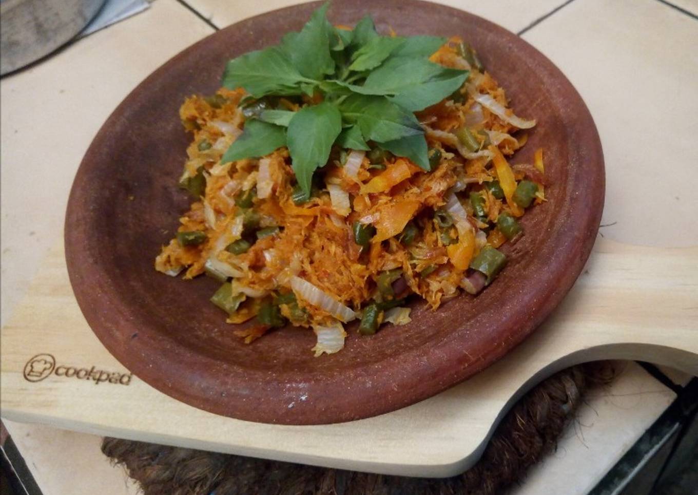 Urap sayur rebon