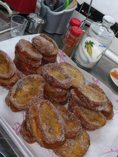 Una foto de Torrijas caseras