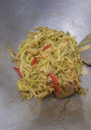 Foto resep Sambel goreng labu siam