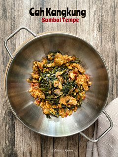 Foto resep Cah Kangkung Sambal Tempe
