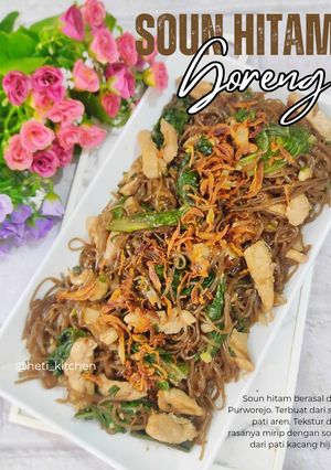 Foto resep Soun Hitam Goreng