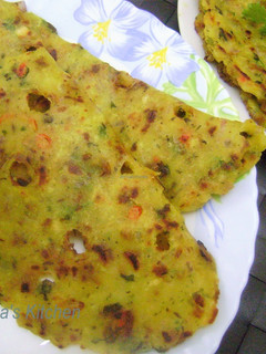 A picture of Akki Roti.