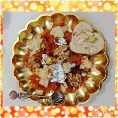 Gajar ka halwa A picture of Gajar ka halwa.