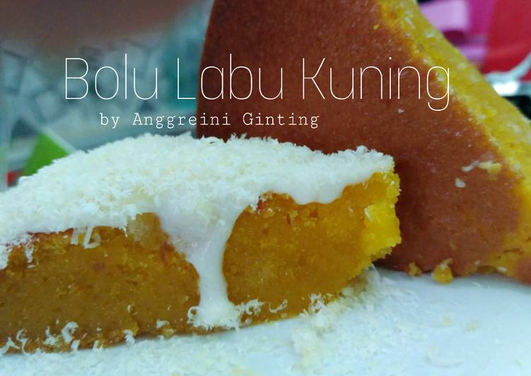 Resep Bolu Labu Kuning, Enak
