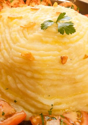 Foto principal de Pastel de coliflor y bacalao