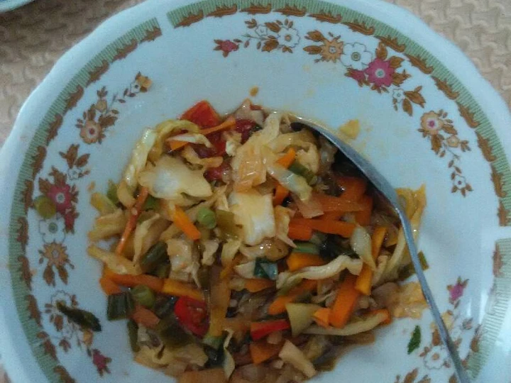 Cara Mudah Menyiapkan Resep Tumis kol wortel buncis yang Bisa Manjain Lidah Anti Ribet, Lezat Sekali