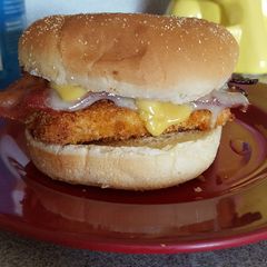 A picture of Chicken Bacon & Swiss Sandwich.