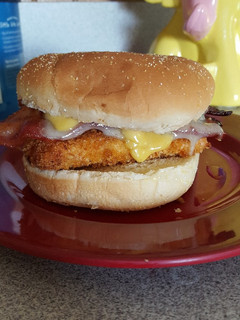 A picture of Chicken Bacon & Swiss Sandwich.