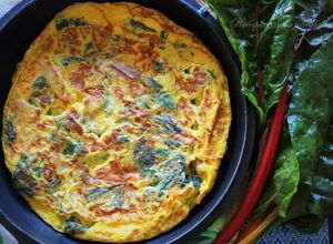 Foto de Frittata de Acelga Suiça