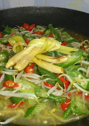 Foto resep Tumis kacang okra