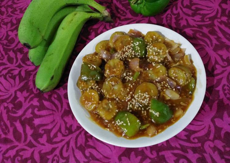 Simple Way to Make Homemade Honey chilli banana