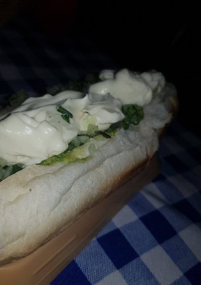 Una foto de Completo en Verde