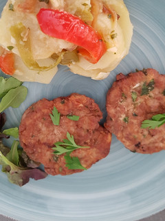Una foto de 🥩 Filetes rusos a la Cristi