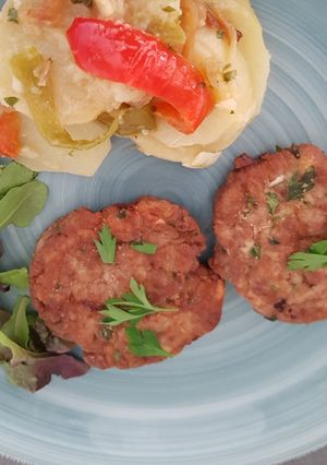 Una foto de 🥩 Filetes rusos a la Cristi