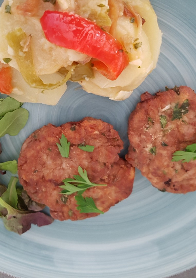 Una foto de 🥩 Filetes rusos a la Cristi