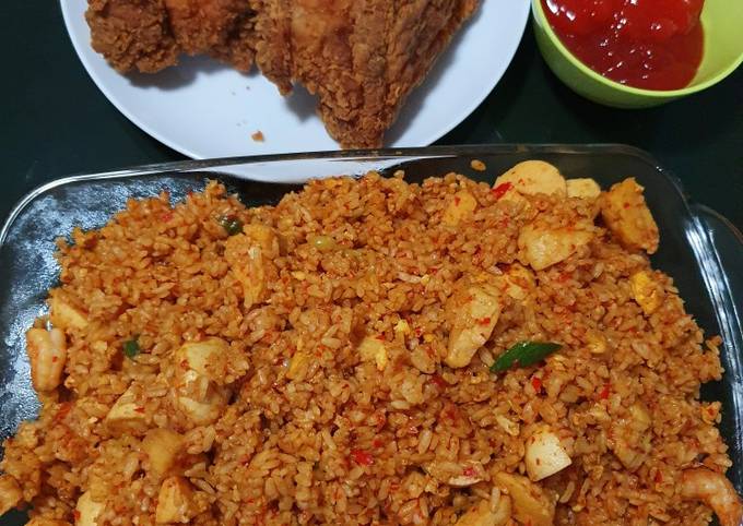 Resep Nasi Goreng Terasi Medan Seafood, Bikin Ngiler
