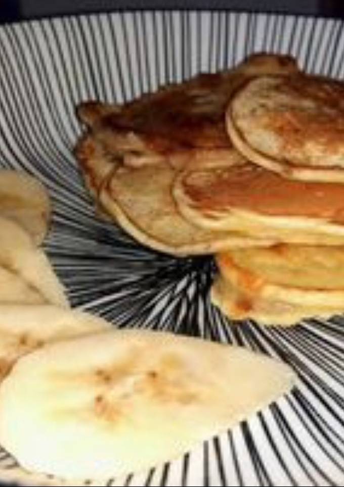 Бананові оладки