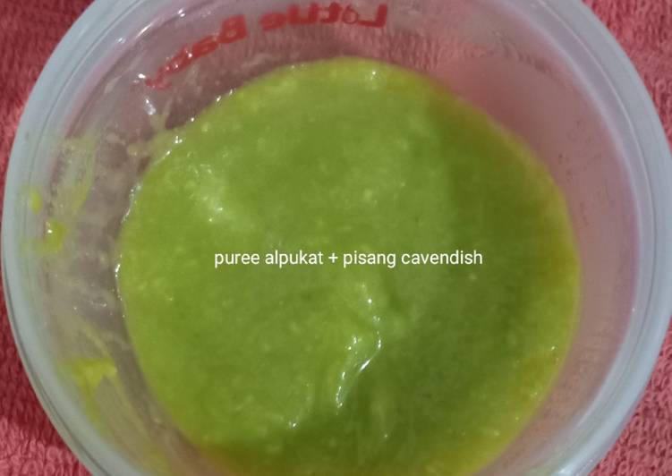Recipe: Perfect Puree Alpukat + Pisang