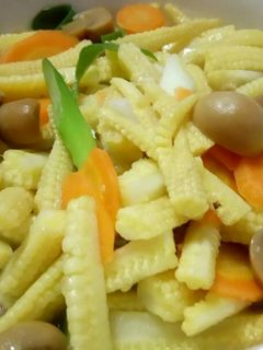 Foto resep Jagung Muda Tumis Jamur