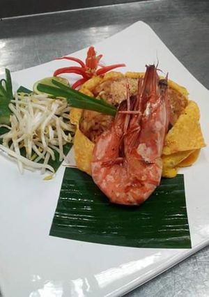 รูปของ ผัดไทยกุ้งสด