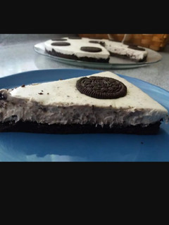 Una foto de Cheesecake de oreo