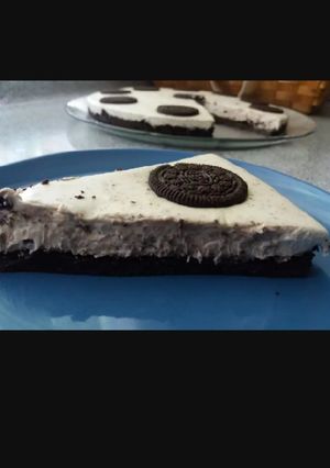 Una foto de Cheesecake de oreo