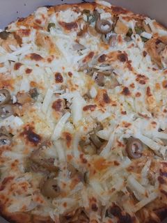 صورة لوصفة بيتزا بالفراخ 🍕🍕🍕