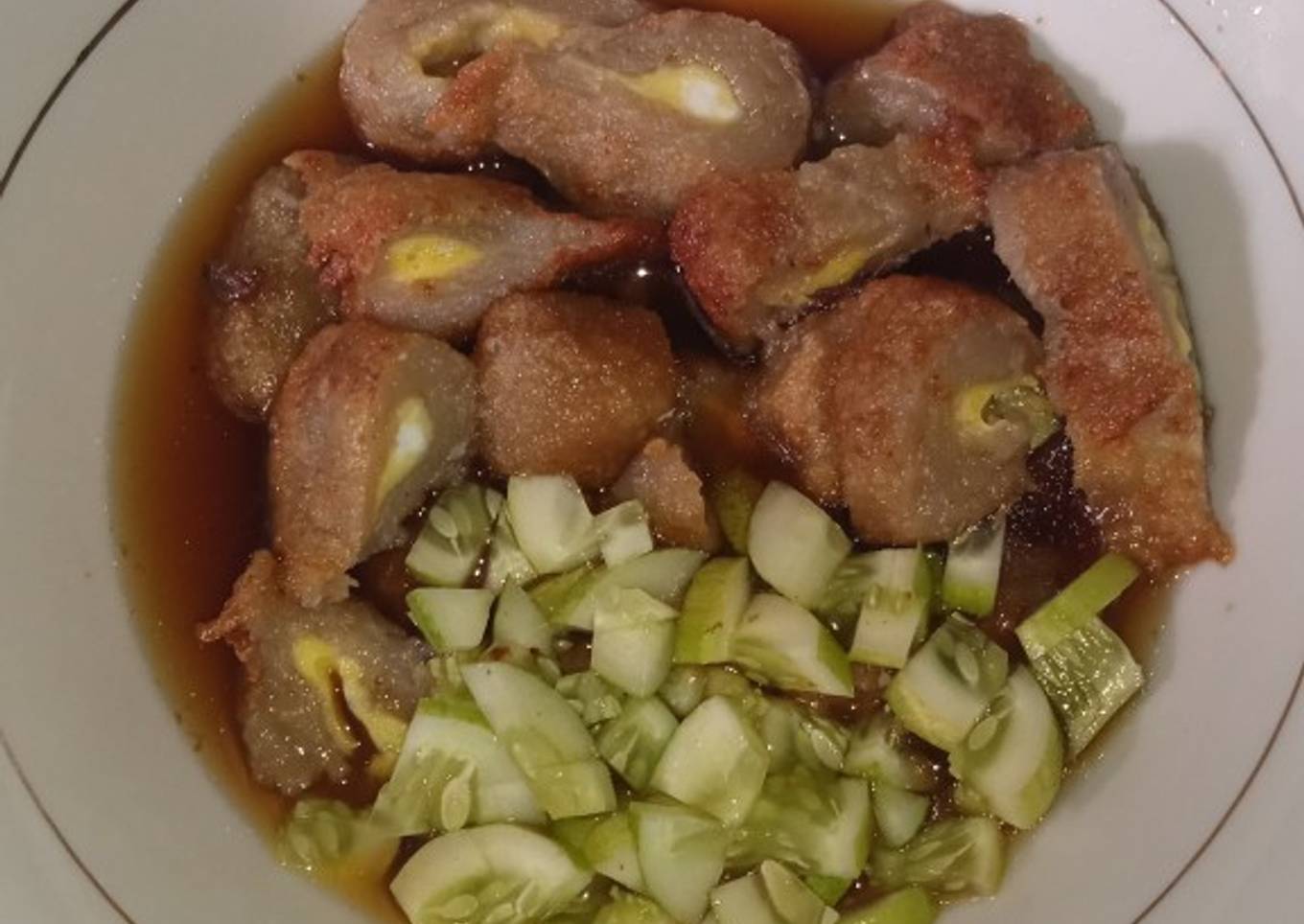 Pempek udang